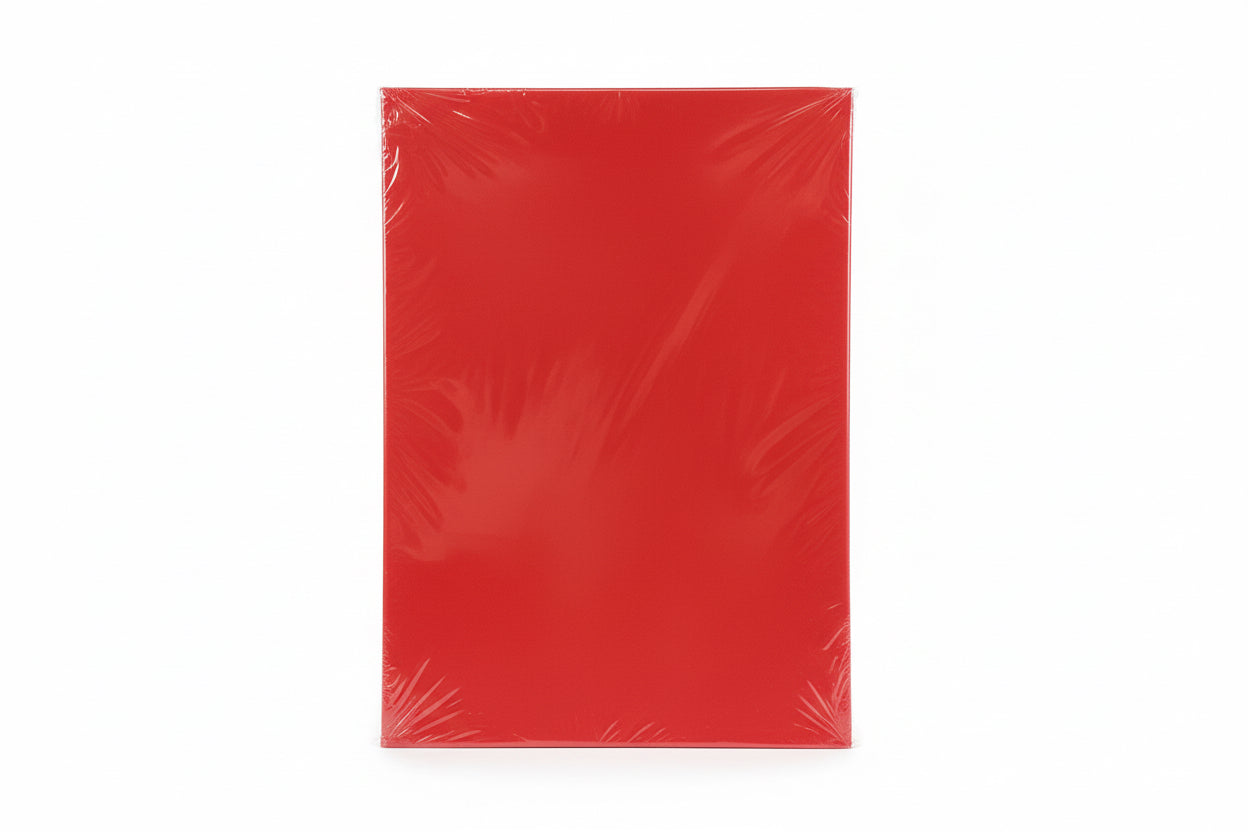 Red 50 Sheets A4 / أحمر – 50 ورقة بحجم A4