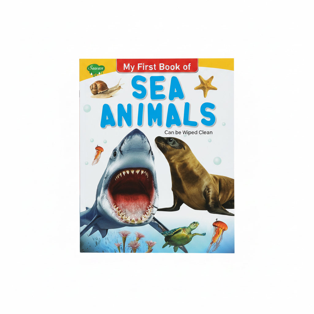 My first Book of Sea Animals / كتابي الأول عن الحيوانات البحرية