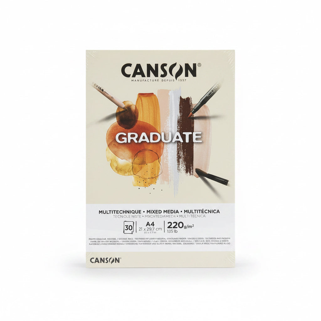 Canson GRADUATE 220 gm² 30sheets/ كانسون غرادويت 220 جم/م²