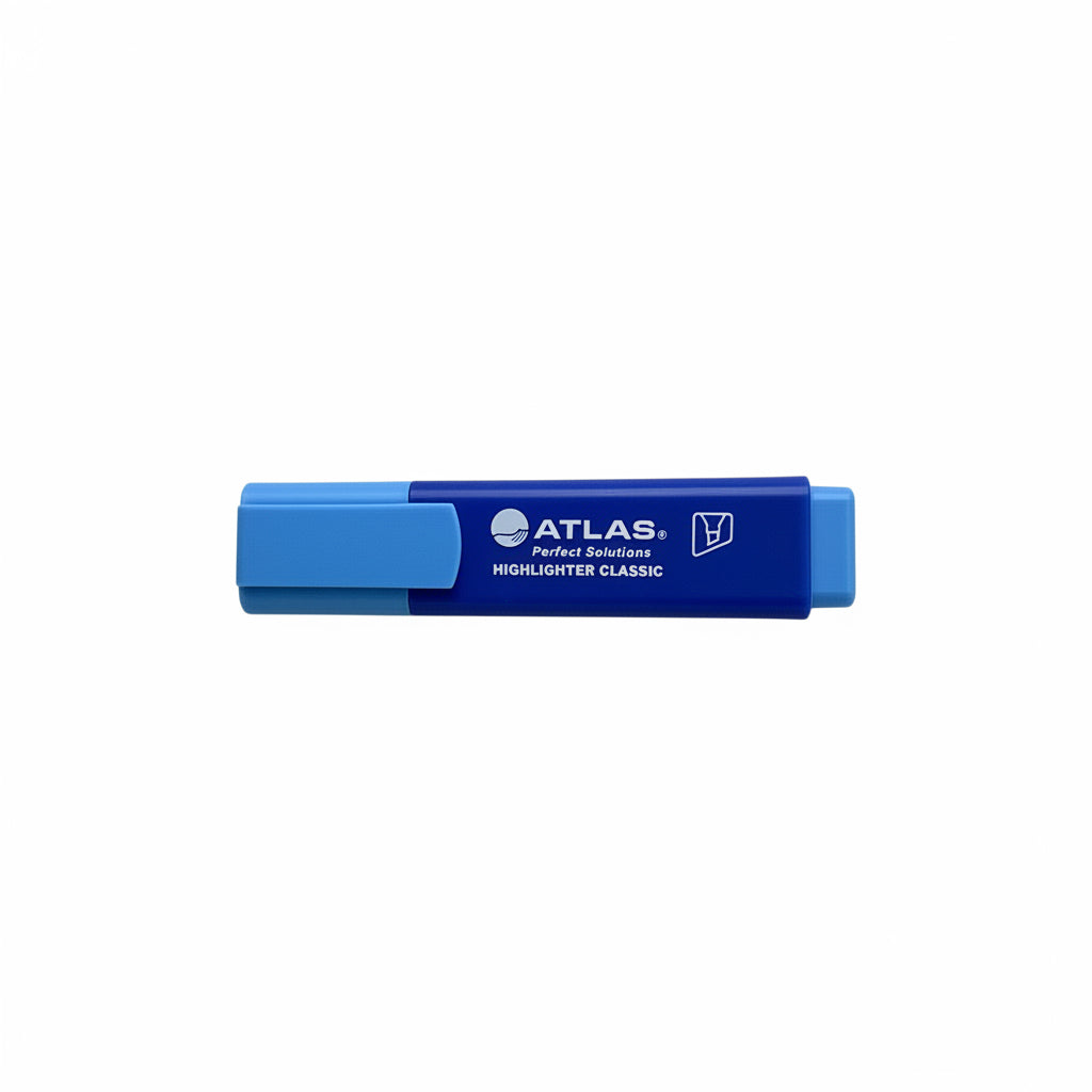 Atlas Highlighter Classic Blue/ هايلايتر أطلس كلاسيك