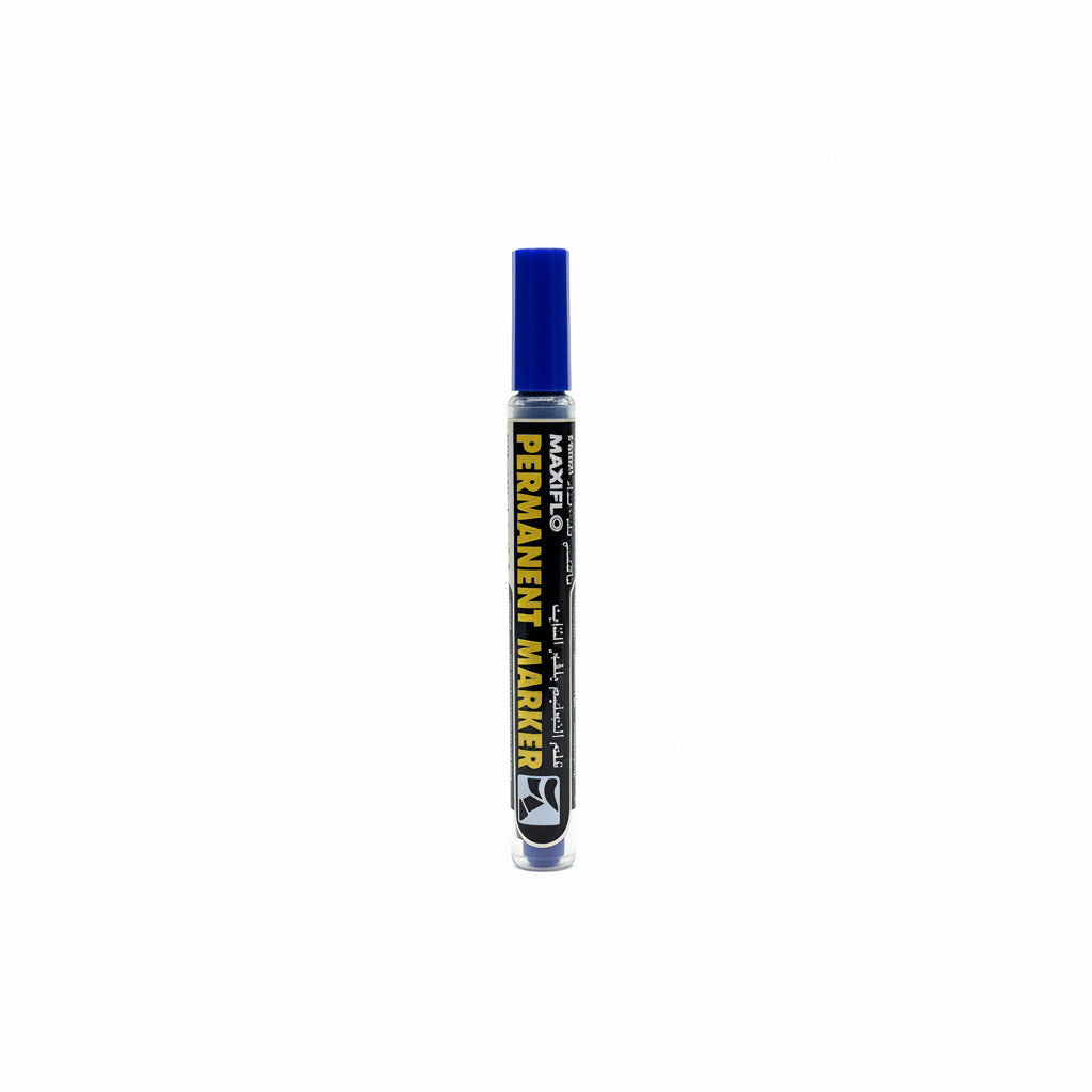Pentel Maxiflo Permanent Marker Blue / قلم تعليم دائم بنتل ماكسيفلو