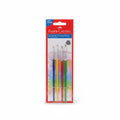 Faber castell 4 round tri-grip brushes / فابر-كاستل 4 فرش دائرية ثلاثية المقبض