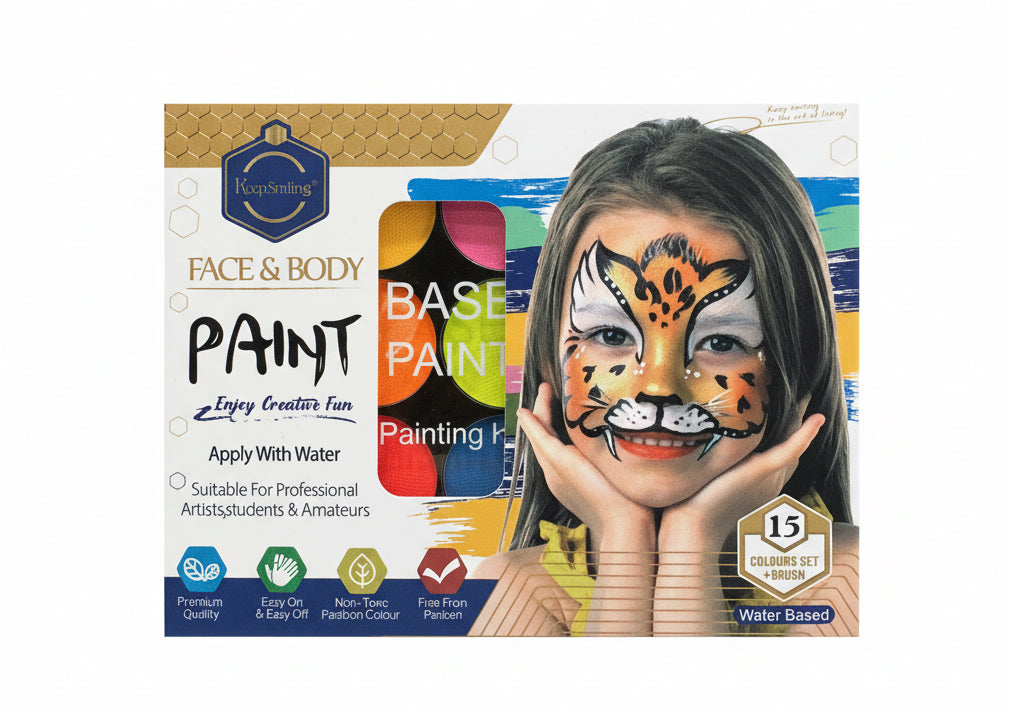 Keep smiling FACE & BODY Paint / طلاء الوجه والجسم