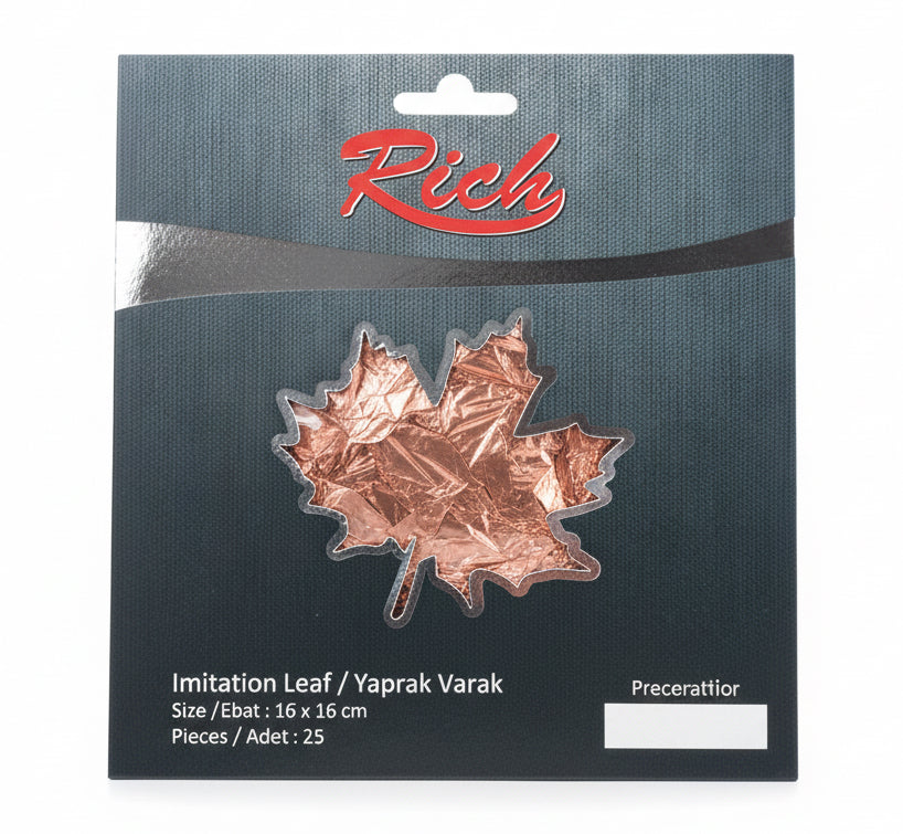 Imitation Leaf 25 Pcs / أوراق تذهيب مقلدة 25 قطعة