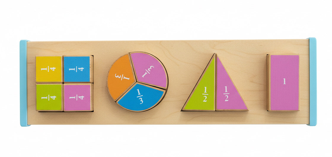 Circular Segmentation of Montessori's teaching Aid / تقسيم دائري لمساعدة مونتيسوري التعليمية