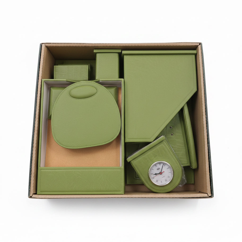 Desktop Set Lime Green / طقم مكتبي
