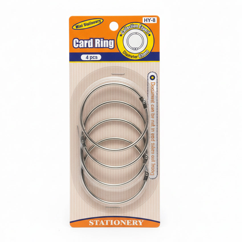 Card Ring 4 Pcs / حلقات بطاقات 4 قطع