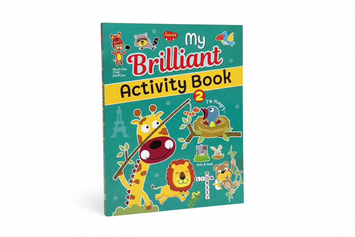 My Brilliant Activity Book 2 / كتاب النشاط الرائع الخاص بي الجزء 2