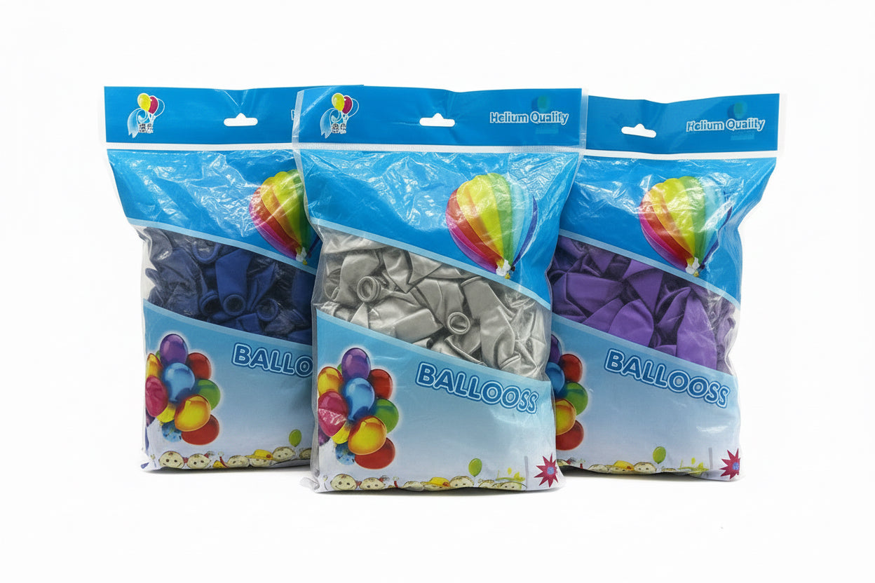 Balloon Packet of 100 Pieces / عبوة بالونات – 100 قطعة