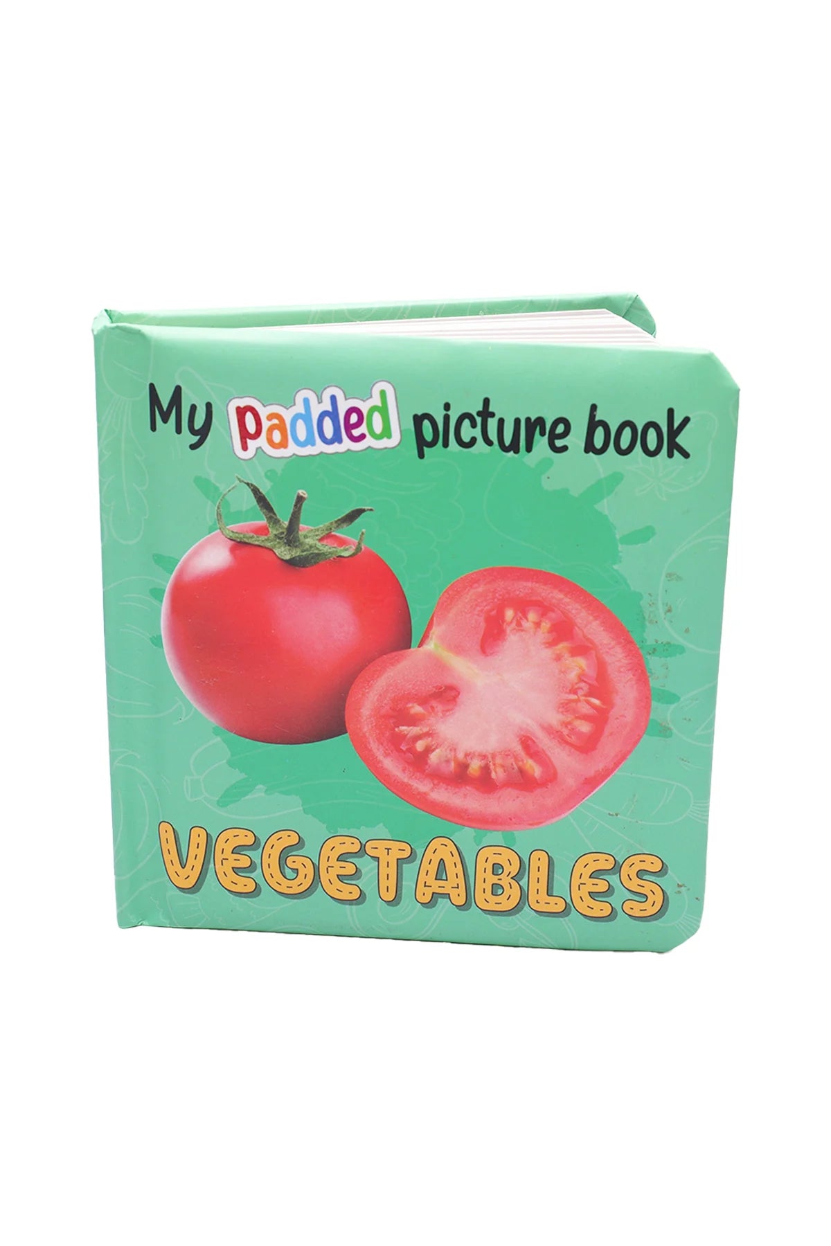 My padded picture Book Vegetables / كتابي المبطن المصوّر: الخضروات