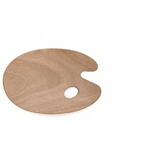 Painting palette wood 3mm / لوحة خلط ألوان خشبية بسماكة 3 مم