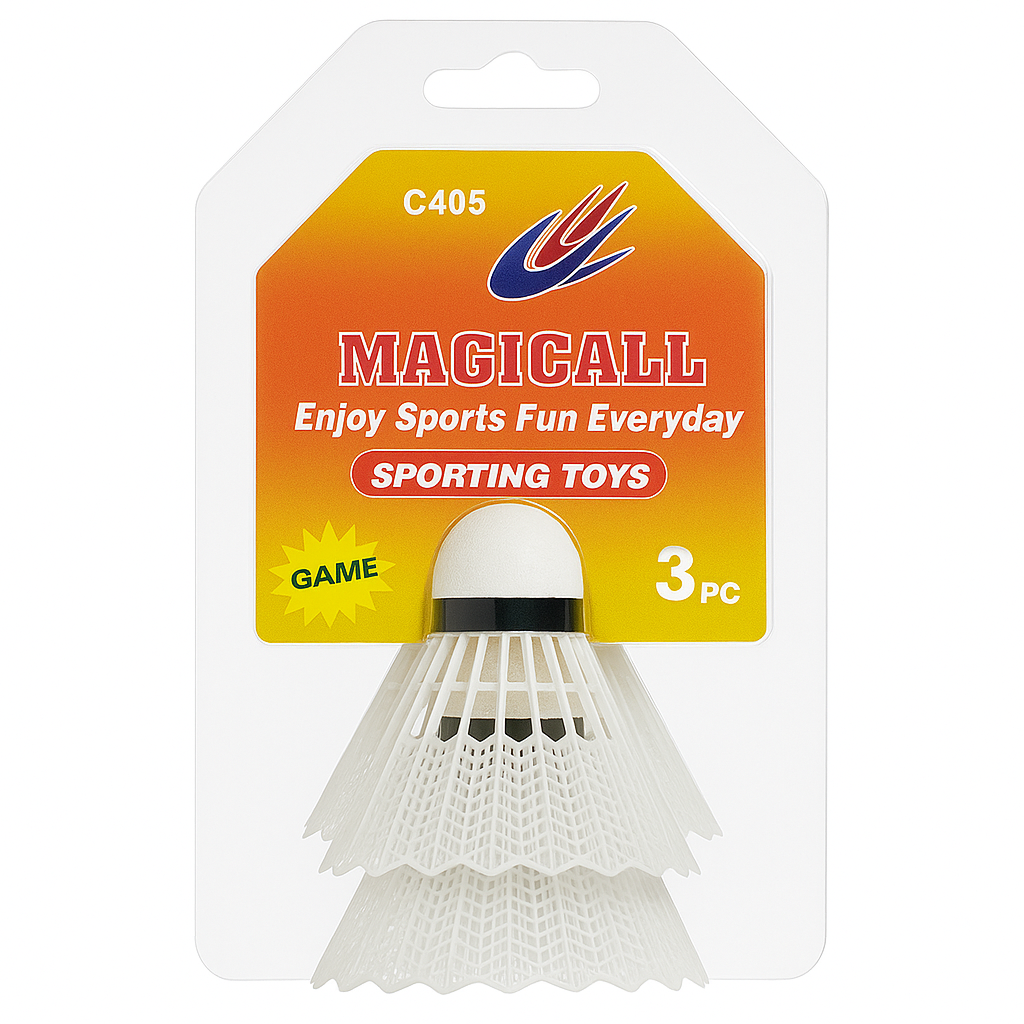 Magicall badminton shuttlecocks / كرات ريشة الريشة الطائرة ماجيكول