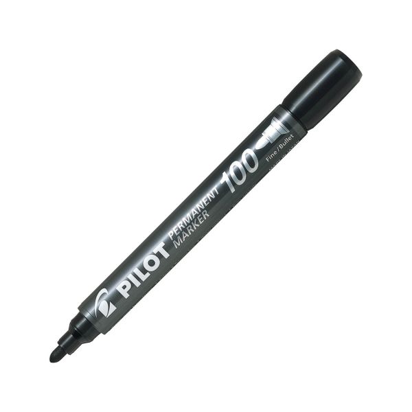 Pilot Permanent Marker 100 Fine/Bullet Black