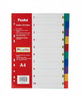 Foska Index divider Plastic / فواصل فهرس بلاستيك فوسكا