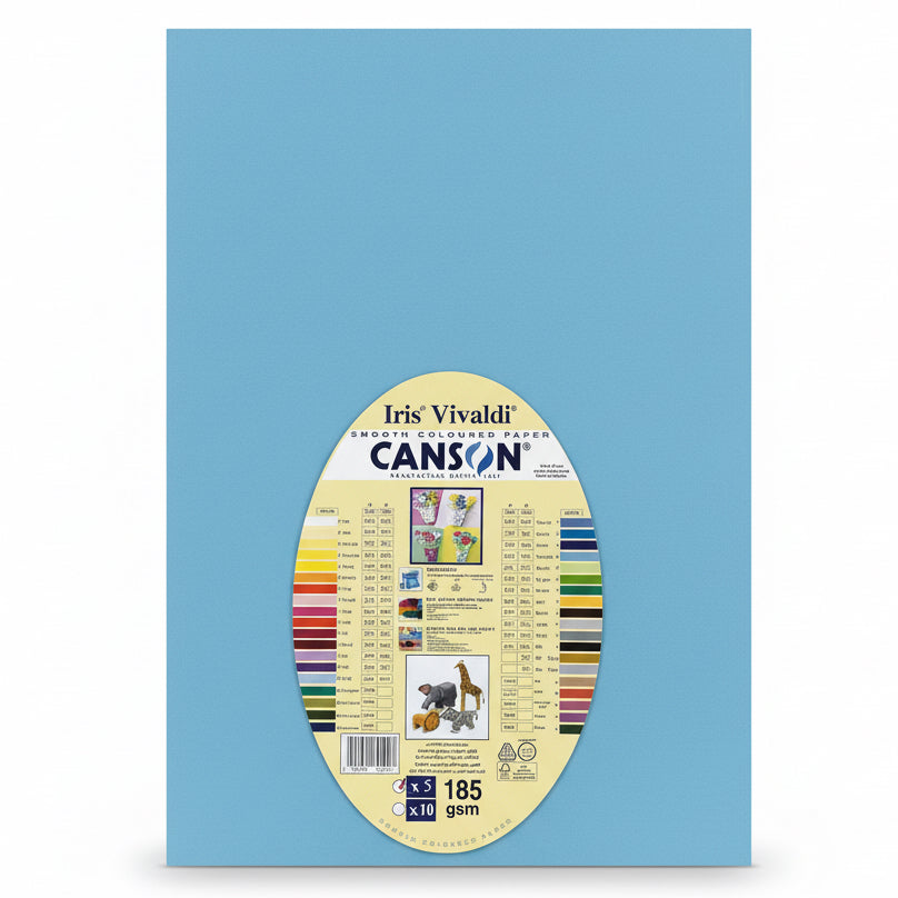 Vivaldi Canson Paper A3 185 gsm 5x / ورق كانسون فيفالدي 185 جم/م² ×5