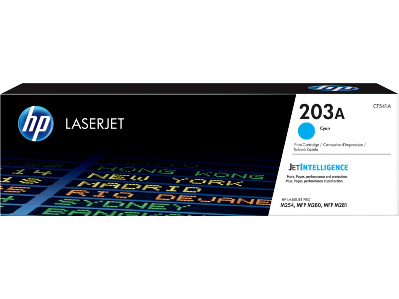 hp Print Cartridge 203A Cyan / خرطوشة طباعة hp ‏203A سماوي