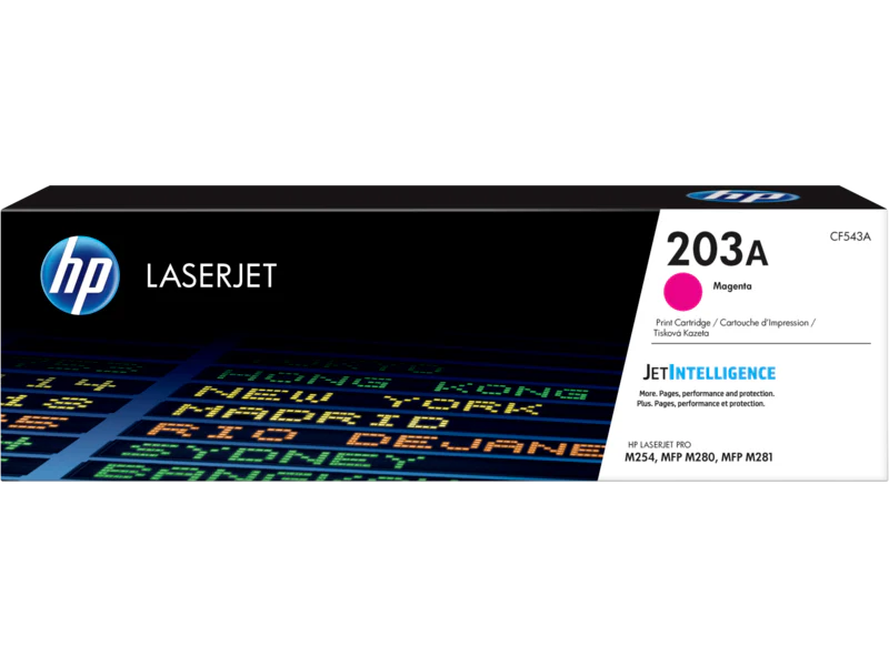 hp Print Cartridge 203A Magenta / خرطوشة طباعة hp ‏203A بنفسجي