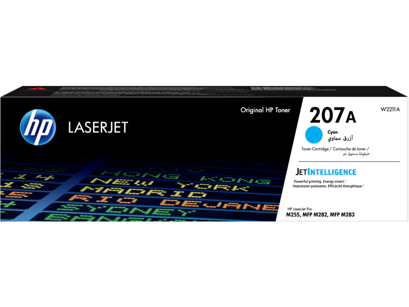 hp Toner Cartridge 207A Cyan / خرطوشة حبر hp ‏207A سماوي