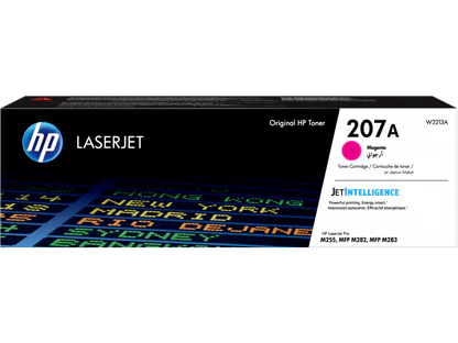 hp Toner Cartridge 207A Magenta / خرطوشة حبر hp ‏207A بنفسجي