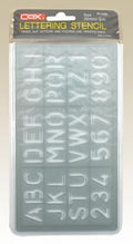 cox lettering stencils 20mm / 20 mm قوالب حروف كوكس