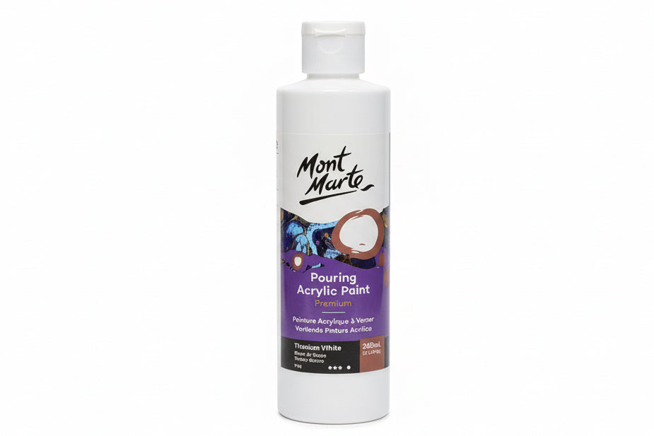 Mont Marte Pouring Acrylic Paint 240 ml / ألوان أكريليك للصب مونت مارت 240 مل