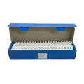 ATLAS Plastic Combs White A4, 100 Pcs / مشطات بلاستيكية أطلس A4، ١٠٠ قطعة