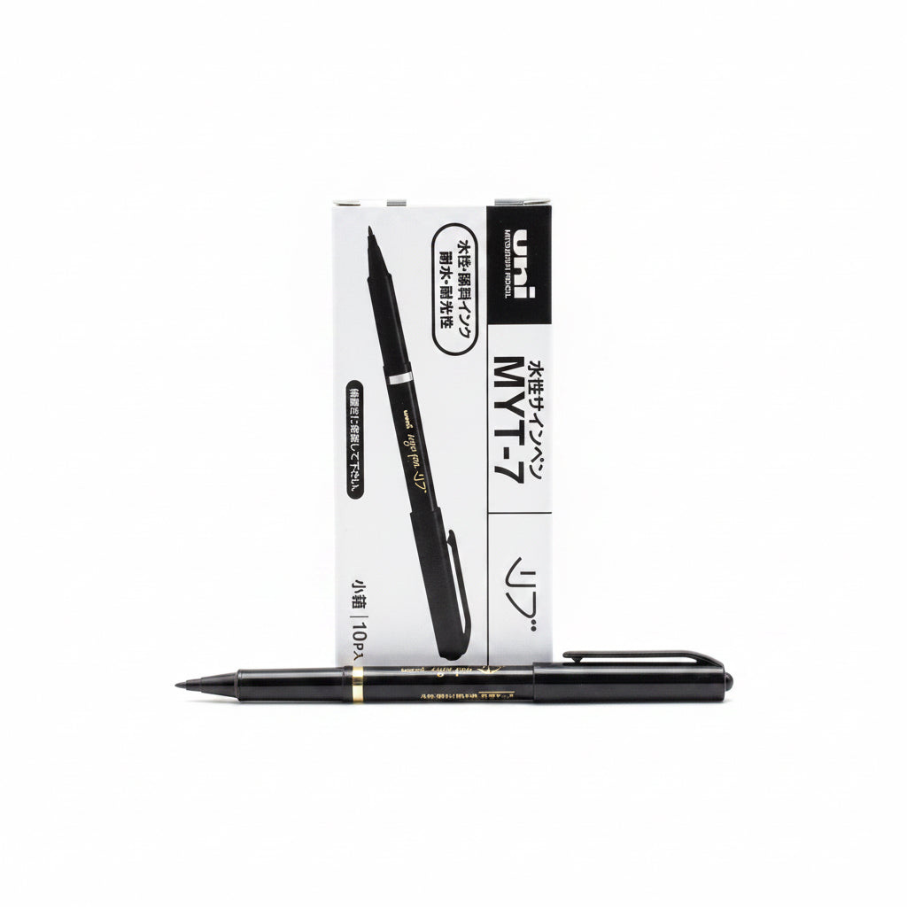 uni MYT-7 10 PENS Black / يوني MYT-7 10 أقلام أسود