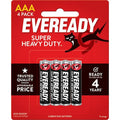EVEREADY AAA 4 PACK Super heavy duty batteries / بطاريات EVEREADY ‏AAA فائقة التحمل عبوة 4
