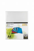 Excel Paper Binding Cover A4 – 100 Sheets (Transparent) / أغطية تجليد أوراق إكسل A4 – 100 ورقة (شفافة)