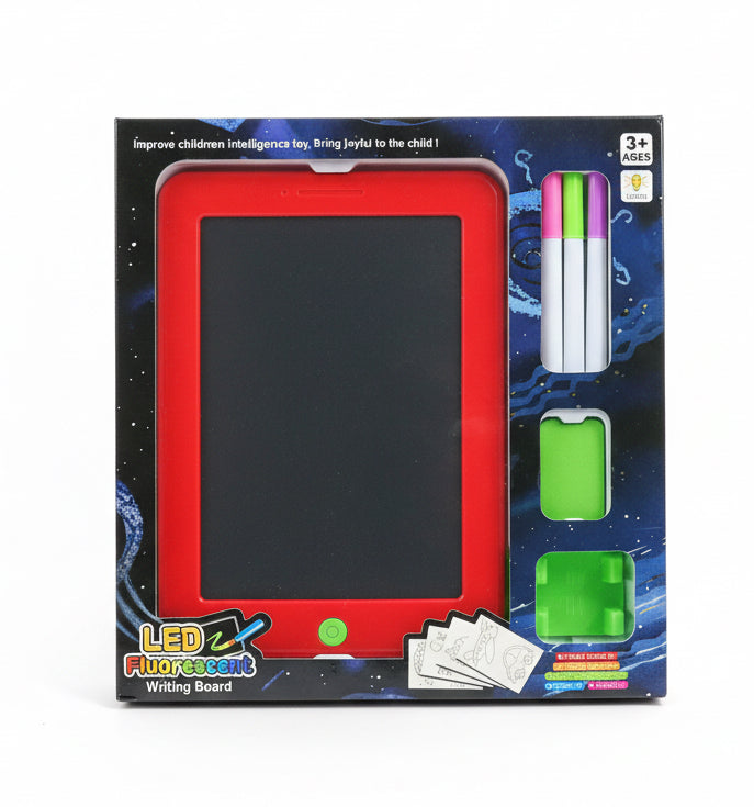 LED Fluorescent writing board big Size / لوح كتابة مضيء LED بحجم كبير