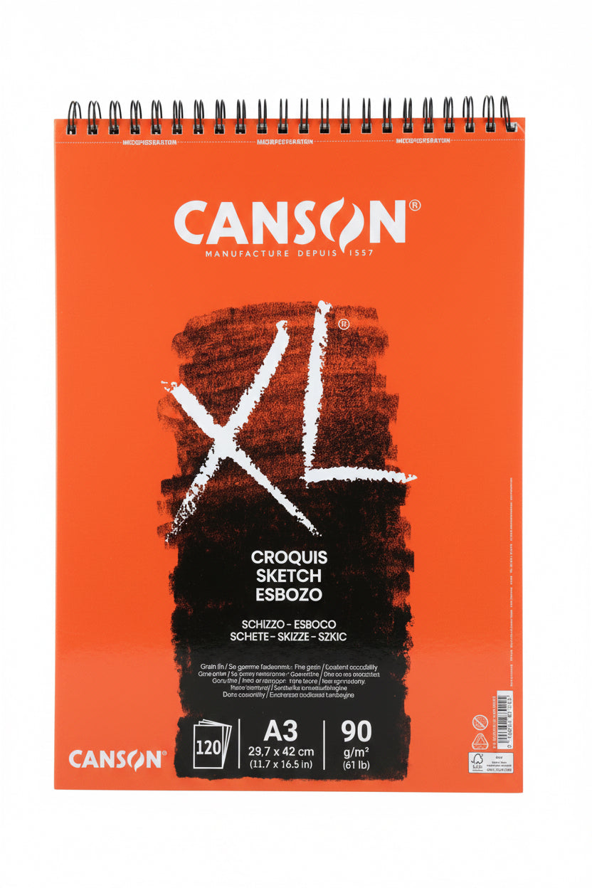 Canson XL SKETCH 90 gm² 120 sheets / كانسون XL سكتش 90 جم/م²