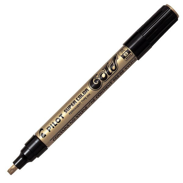 PILOT Permanent Marker – Broad Tip (Gold) / بايلوت ذهبي