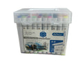 Keep smiling double-headed Marker 60 Pcs / كيپ سمايلينغ ماركر مزدوج الرأس 60 قطعة