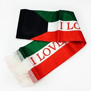 Kuwait Flag Scarf