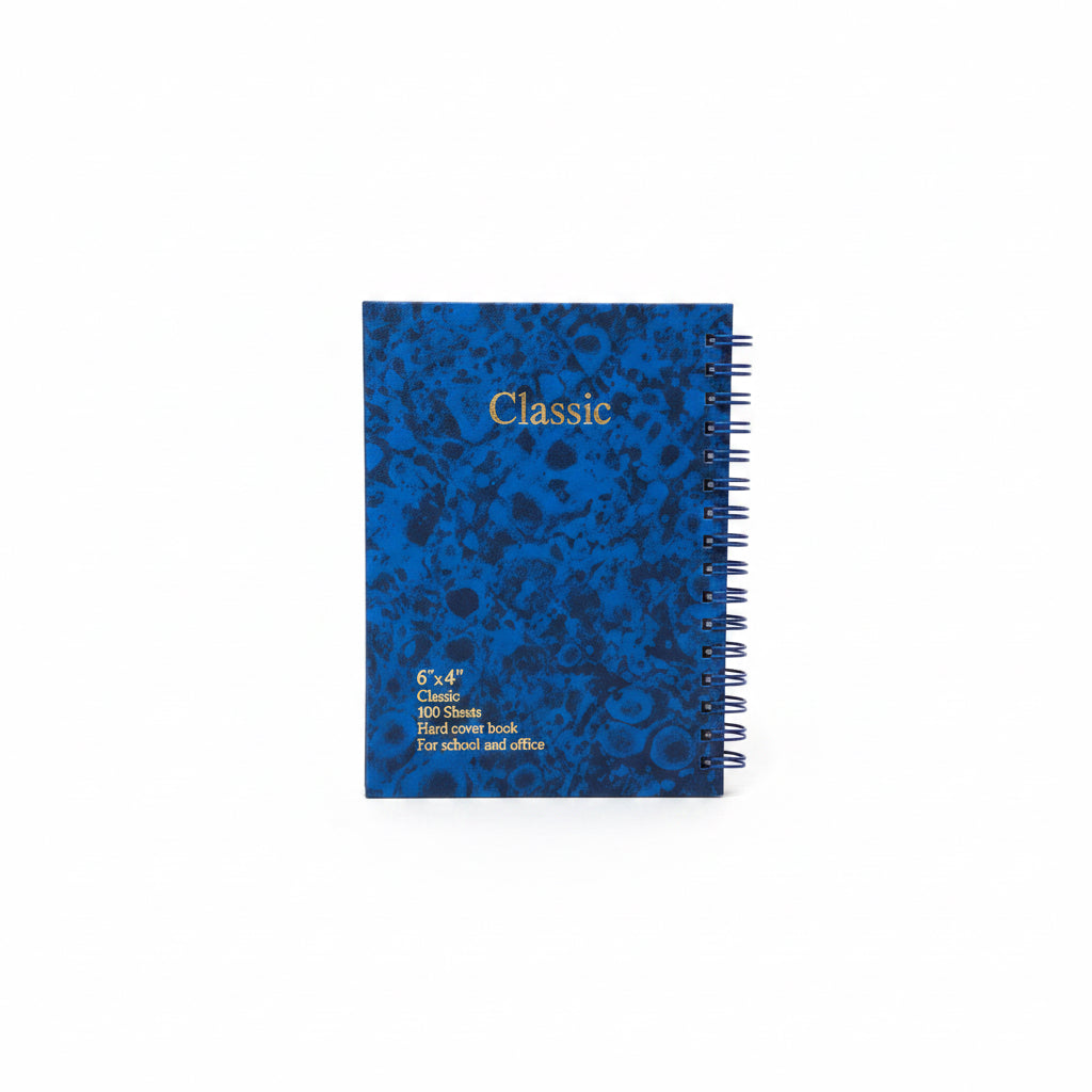Classic Register - 100 sheets 6"x4" / دفتر تسجيل كلاسيكي – 100 ورقة – مقاس 6 × 4 بوصة