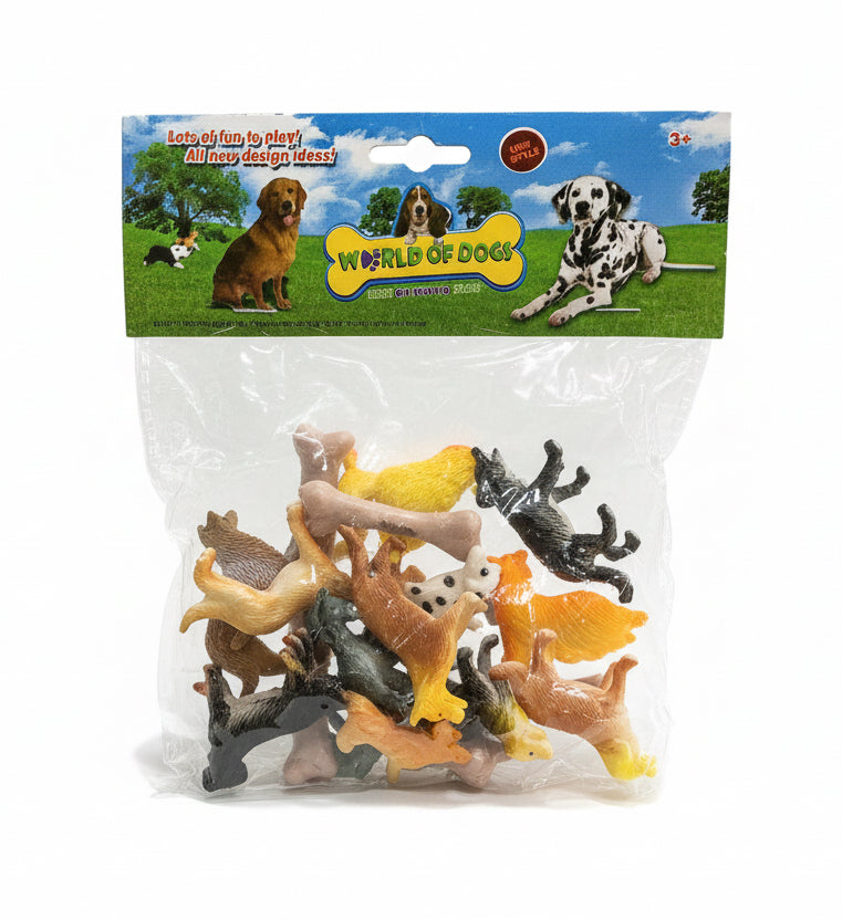 Plastic Toys World of Dogs / عالم الكلاب البلاستيكي