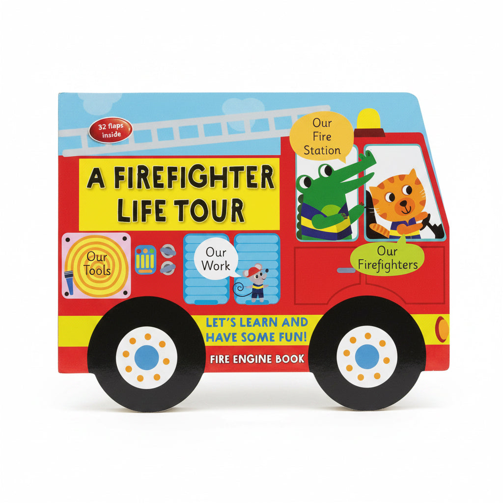 A FIREFIGHTER LIFE TOUR / جولة حياة رجل الإطفاء