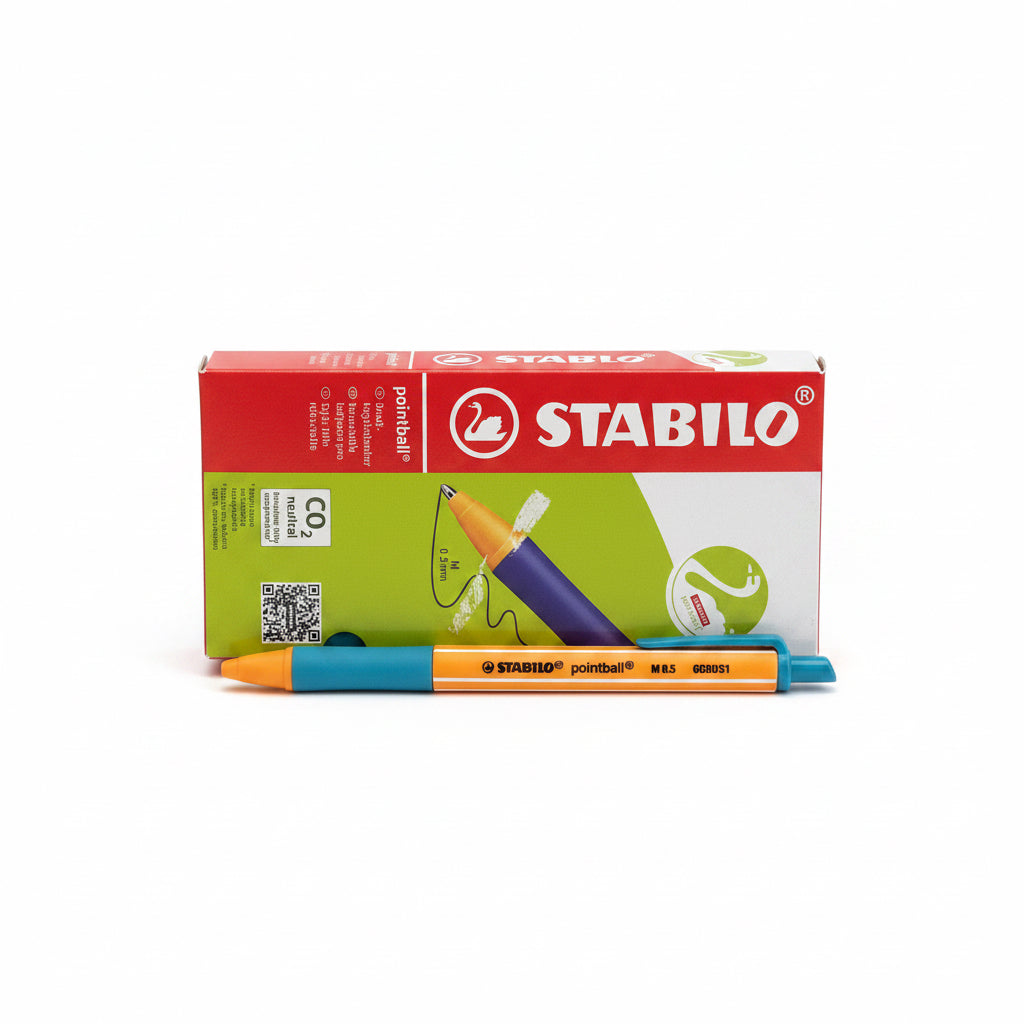 STABILO Ballpoint pen 10 pcs Light Blue