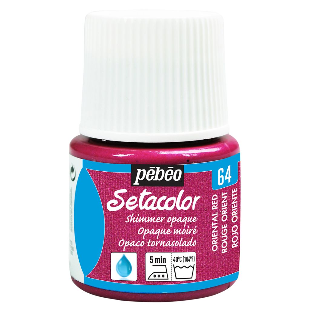 Pebeo Setacolor Oriental Red / بيبو سيتاكلر أحمر شرقي
