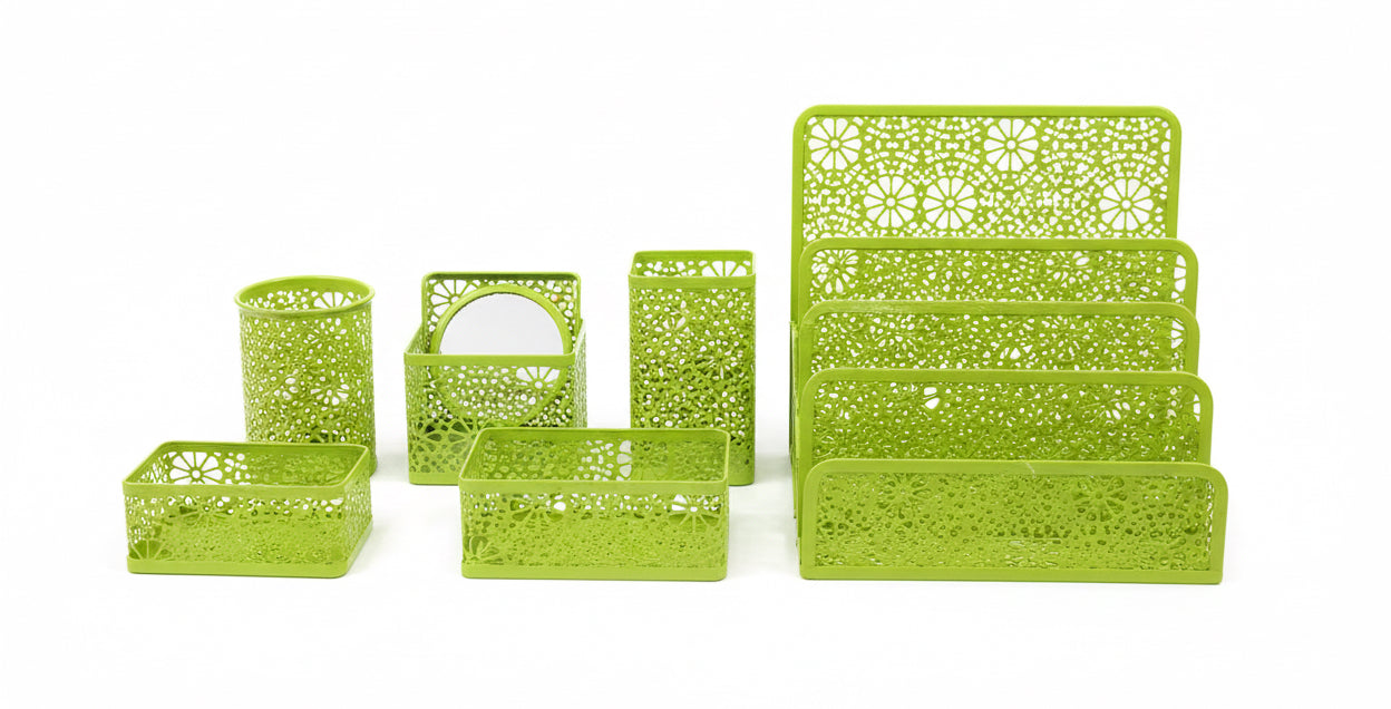 5 Mesh Desktop Set 5 Pcs / طقم مكتبي شبكي 5 قطع