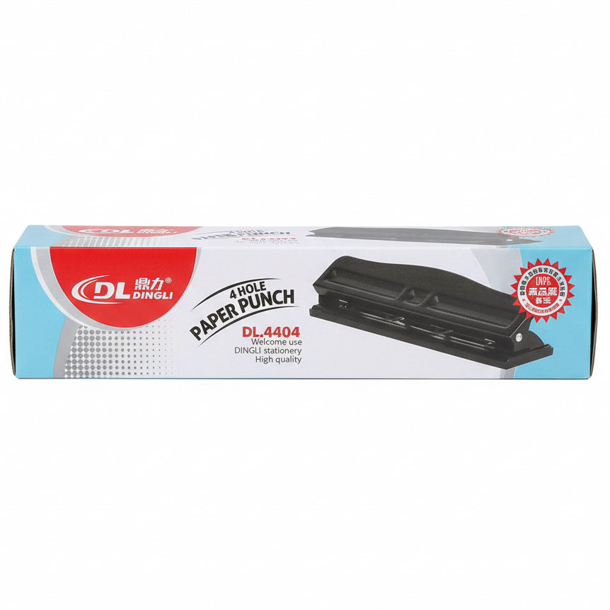 DL DINGLI 4 hole paper punch / مُخرِمة ورق 4 ثقوب دي إل دينغلي