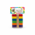 RHF Colored wooden craft sticks / عيدان حرف يدوية خشبية ملوّنة