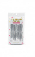 Foil Fringe Curtain White / ستارة فويل بشرائط – لون أبيض