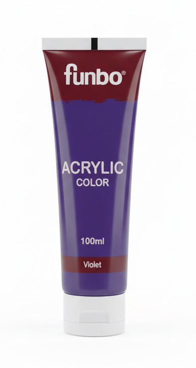 Funbo Acrylic Color Paint 100 ml / دهان أكريليك فنبو 100 مل