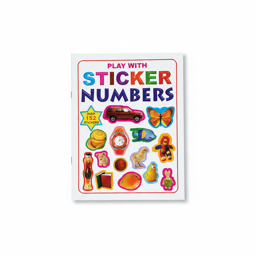 Play with Sticker Numbers / العب مع ملصقات الأرقام
