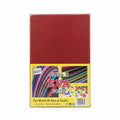 Glitter Foam Sheet A4 Red / ورقة فوم جليتر