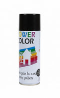 POWER COLOR Spray Paint Gloss Black / بخاخ طلاء باور كولور – أسود لامع
