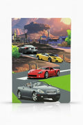 NoteBook Kids 60 sheets Arabic – Sports Cars / دفتر أطفال 60 ورقة عربي – سيارات رياضية