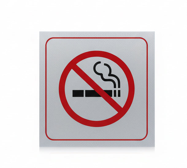 NO SMOKING sign Board / لوحة ممنوع التدخين