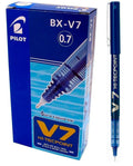 Pilot BX-V7 0.7 HI-TECPOINT x12 Blue / بايلوت BX-V7 0.7 هاي تك بوينت ×12 أزرق